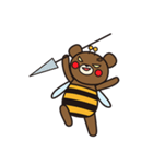 Grizz Bee(English Ver.)（個別スタンプ：21）