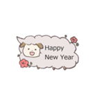ぽわぽわひつじ（個別スタンプ：8）