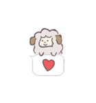 ぽわぽわひつじ（個別スタンプ：11）