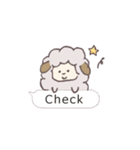 ぽわぽわひつじ（個別スタンプ：12）