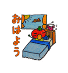 トマトニーとナスビンの日常（個別スタンプ：9）