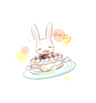 うさうさとラビラビ（個別スタンプ：38）
