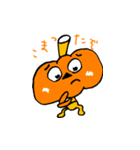 ゆるーい、かぼちゃのスタンプ（個別スタンプ：33）