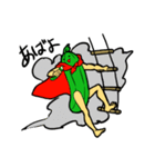 キュウリマン（個別スタンプ：15）