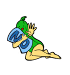 キュウリマン（個別スタンプ：22）