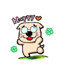 捨て犬。（個別スタンプ：34）