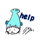 かぶりねこ（個別スタンプ：24）
