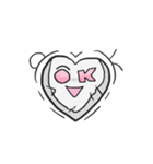 AsB - Kokoro P (Heart Pillow chan)（個別スタンプ：7）