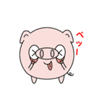 やる気のないブヒマル（個別スタンプ：37）