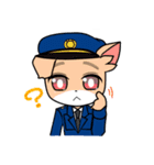 おまわりさんのいぬスタンプ（個別スタンプ：5）