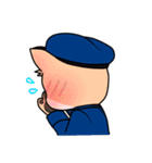 おまわりさんのいぬスタンプ（個別スタンプ：10）