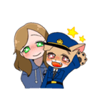 おまわりさんのいぬスタンプ（個別スタンプ：40）