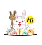 Call me Rabbit leader and the gang（個別スタンプ：1）