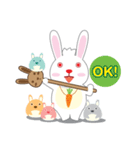 Call me Rabbit leader and the gang（個別スタンプ：3）