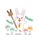 Call me Rabbit leader and the gang（個別スタンプ：11）