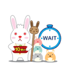 Call me Rabbit leader and the gang（個別スタンプ：13）
