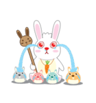 Call me Rabbit leader and the gang（個別スタンプ：15）