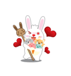 Call me Rabbit leader and the gang（個別スタンプ：19）