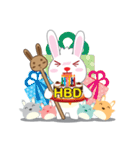 Call me Rabbit leader and the gang（個別スタンプ：30）