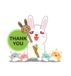 Call me Rabbit leader and the gang（個別スタンプ：33）