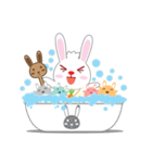 Call me Rabbit leader and the gang（個別スタンプ：38）