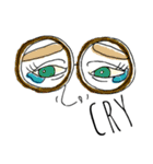 Mr. and Mrs. めがね。（個別スタンプ：6）