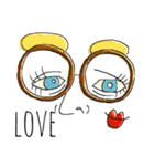 Mr. and Mrs. めがね。（個別スタンプ：14）