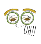 Mr. and Mrs. めがね。（個別スタンプ：15）