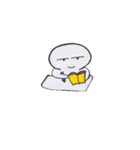 happy monster balloon（個別スタンプ：3）
