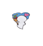 happy monster balloon（個別スタンプ：19）