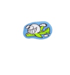 happy monster balloon（個別スタンプ：26）