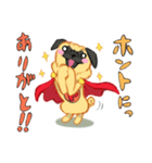 PugMan(パグマン)（個別スタンプ：15）