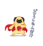 PugMan(パグマン)（個別スタンプ：27）