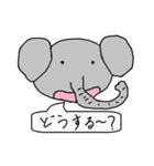 落書き動物園の一言 part2（個別スタンプ：34）