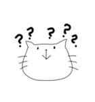 ゆるゆる脱力にゃんこ＆へたくそ文字（個別スタンプ：33）
