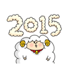 ひつじの年末年始（個別スタンプ：6）