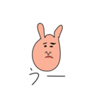ウサギみたいな人（個別スタンプ：3）