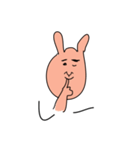 ウサギみたいな人（個別スタンプ：12）