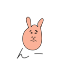 ウサギみたいな人（個別スタンプ：40）