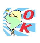 インコのピースケ（個別スタンプ：1）