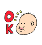 もちもち赤ちゃん（個別スタンプ：1）