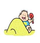 もちもち赤ちゃん（個別スタンプ：32）