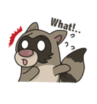 Little Racoon....（個別スタンプ：13）