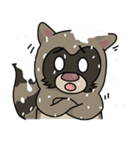 Little Racoon....（個別スタンプ：14）