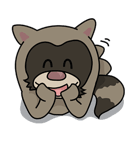 Little Racoon....（個別スタンプ：34）