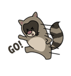 Little Racoon....（個別スタンプ：40）