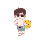 ブラックたーちゃん（個別スタンプ：35）