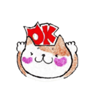 cheek of heart  cat（個別スタンプ：3）