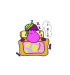 ナス君現在進行中！！（個別スタンプ：40）