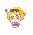 Peach color girl（個別スタンプ：13）